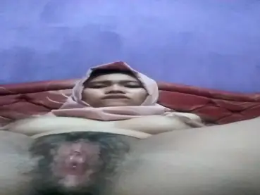 Kangen Berat Sayang Jilbab Pink Colmek Basah poster